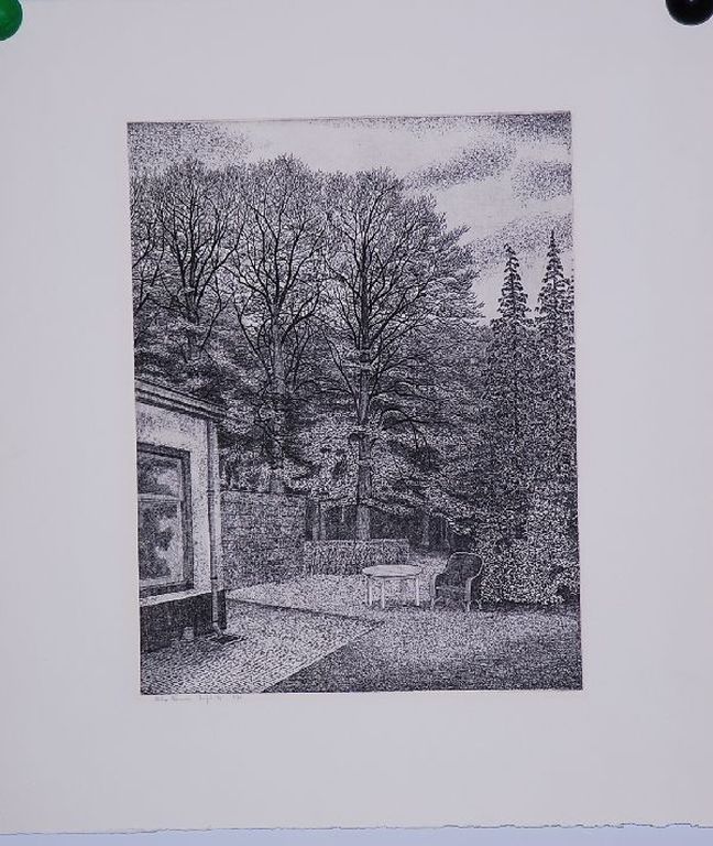 Philip Wiesman: Ets. Herfst '72. verkocht voor € 35!