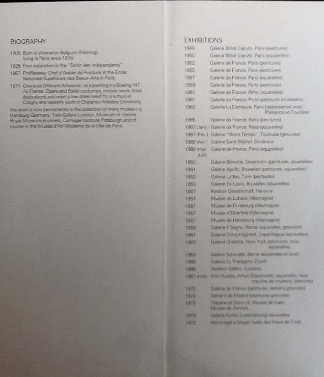 Gustave Singier, zeefdruk op katoenzijde Sjaal /kleed kopen? Bied vanaf 20!