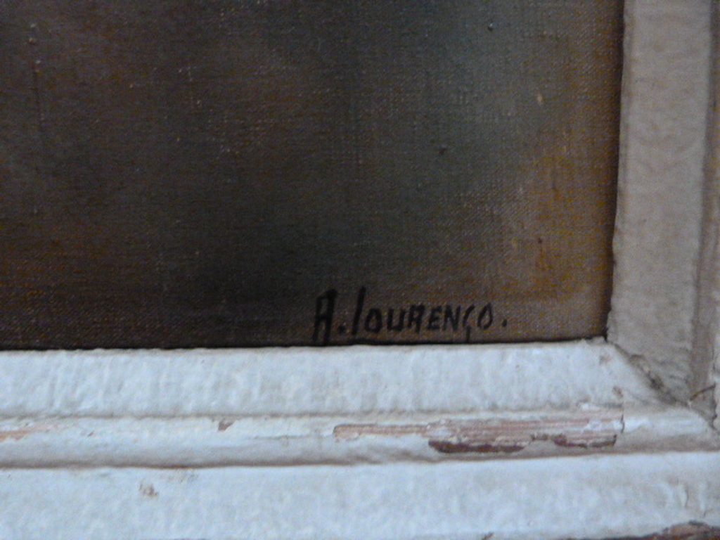 Armand Lourenco  ( 1925 - 2003 ) - olieverf. kopen? Bied vanaf 1!