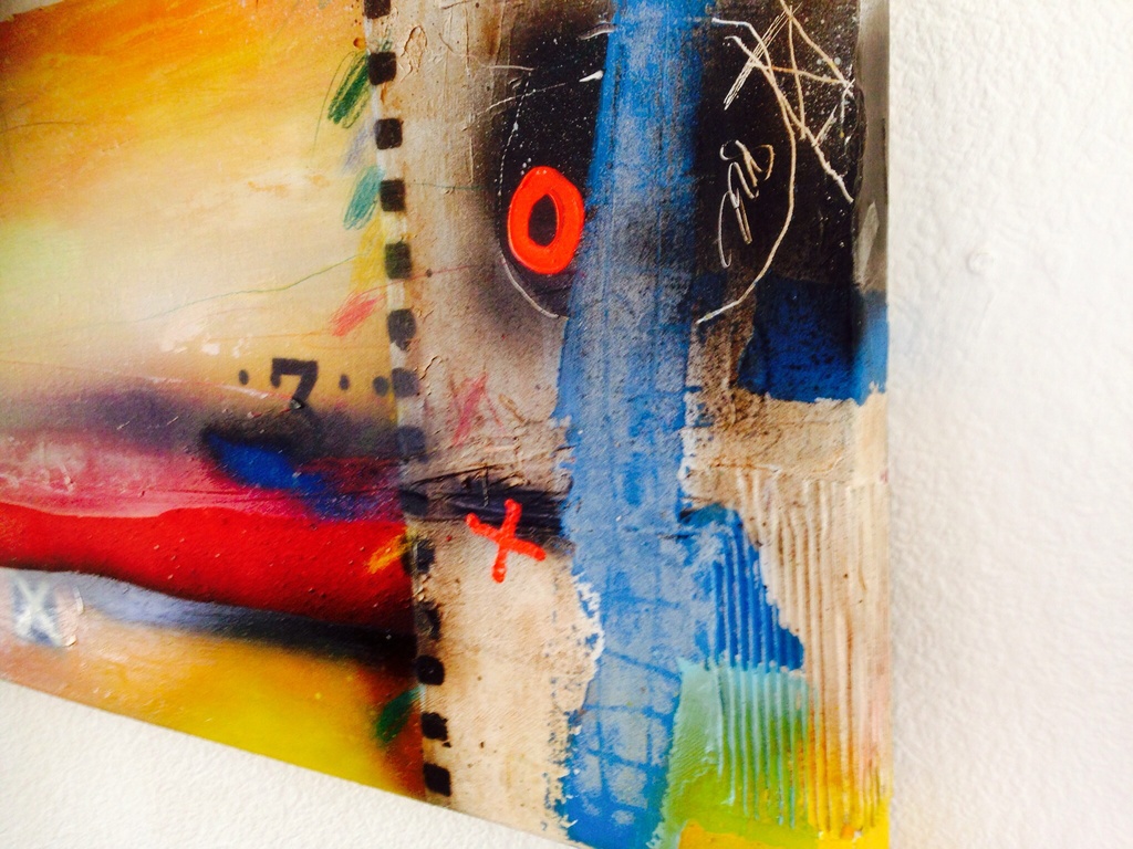 Theo koster , gemengde techniek, stairway to heaven.  kopen? Bied vanaf 300!