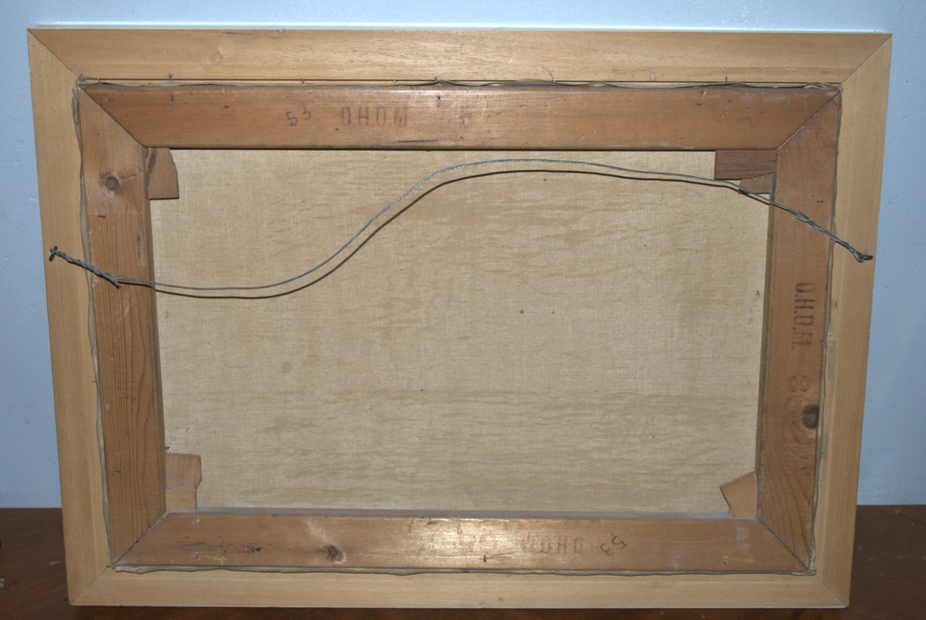 de IJssel bij Zwolle - olieverf  kopen? Bied vanaf 125!