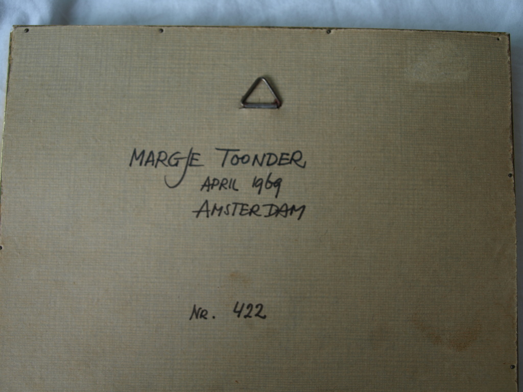 Margje Toonder-Herblot (1908-1991): gemengde techniek – Vrouw – 1969  kopen? Bied vanaf 1!