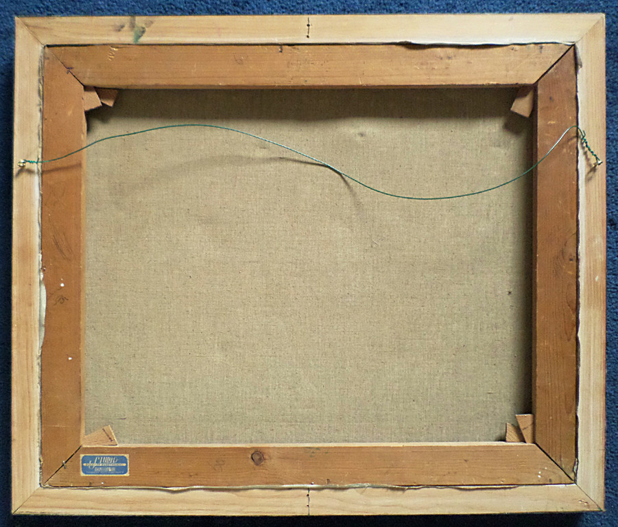 Louis Heymans - Frans dorpsgezicht, olieverf op doek (ingelijst) kopen? Bied vanaf 390!