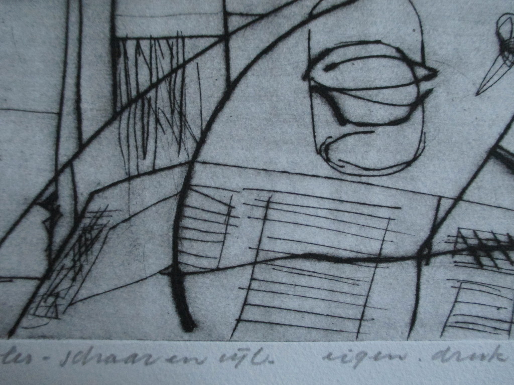 Gerard Brussee, ets  kopen? Bied vanaf 20!