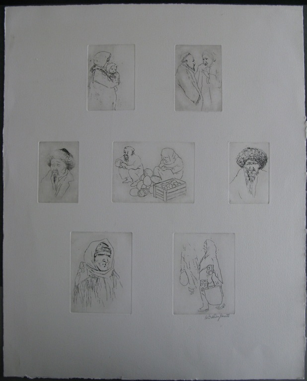 Willy Belinfante - ZEVEN AFBEELDINGEN -ets kopen? Bied vanaf 1!