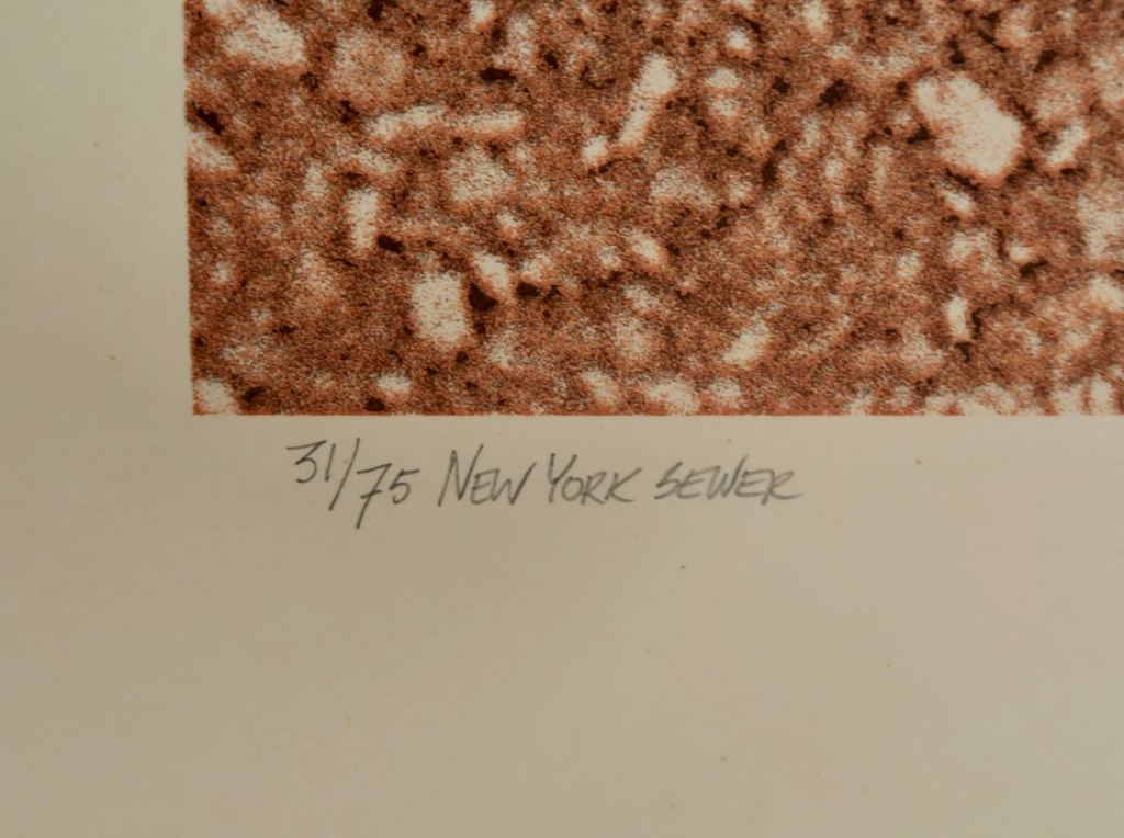 Paul Baars: Zeefdruk, New York sewer kopen? Bied vanaf 1!