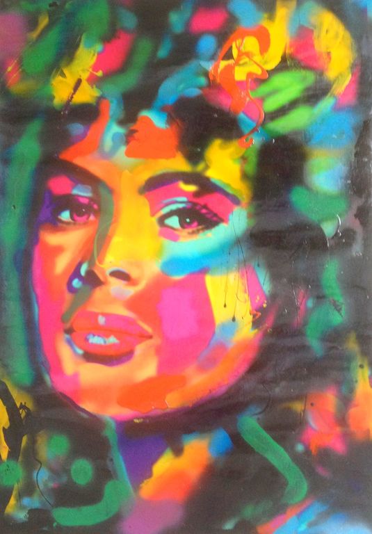 Peter Klashorst - 100 x 70 cm - Groot werk kopen? Bied vanaf 375!