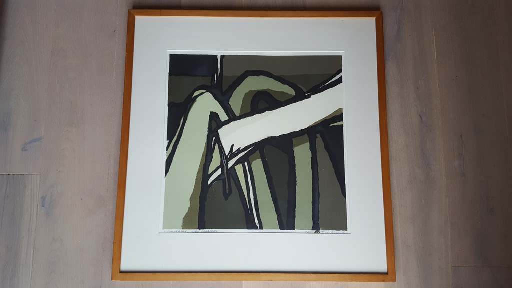 Fon klement (1930-2000) - houtsnede 9/40, gesigneerd kopen? Bied vanaf 79!