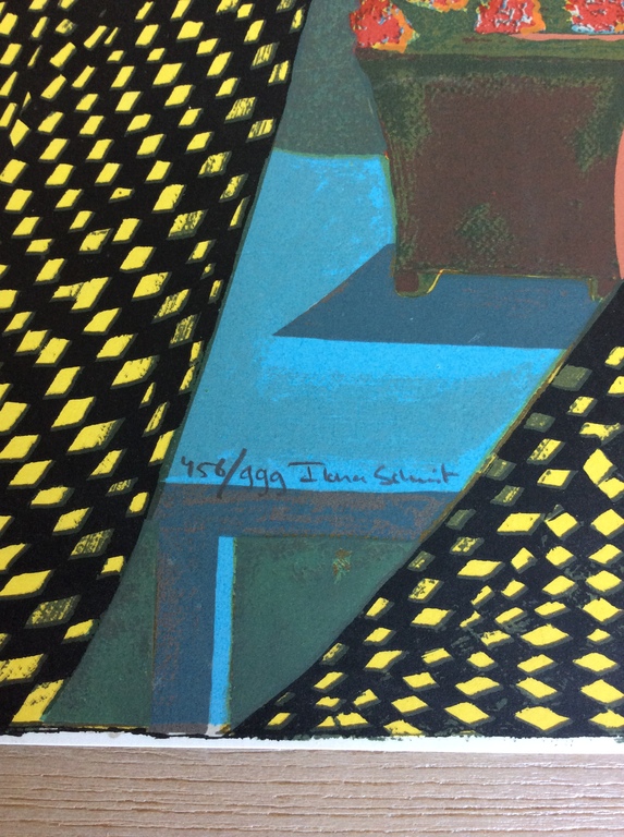 Henk van de Vet en Ilona Schuit - 2 gesigneerde en genummerde zeefdrukken kopen? Bied vanaf 1!