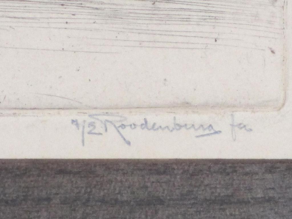 H.E.Roodenburg, Stadhuis Nijmegen, Ets kopen? Bied vanaf 40!