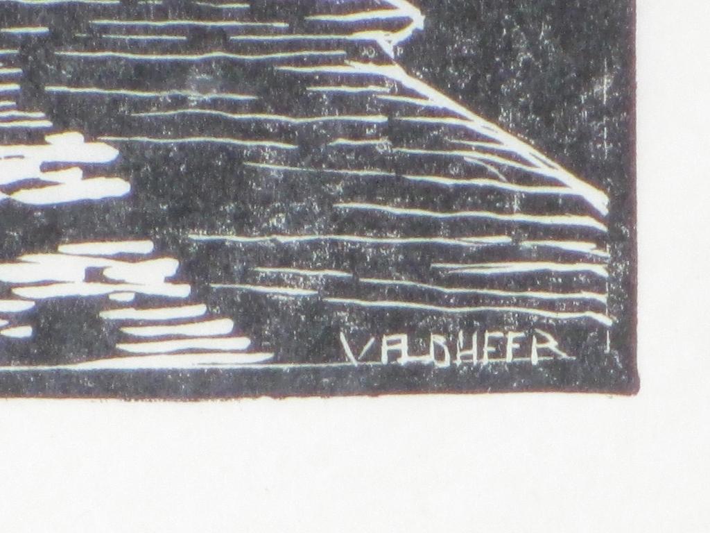 Jaap Veldheer, Gezicht op Florence, Houtsnede kopen? Bied vanaf 1!