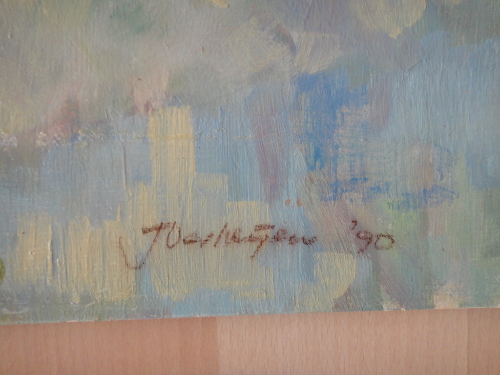 Jan Verheijen, olieverf op board, landschap I kopen? Bied vanaf 1!