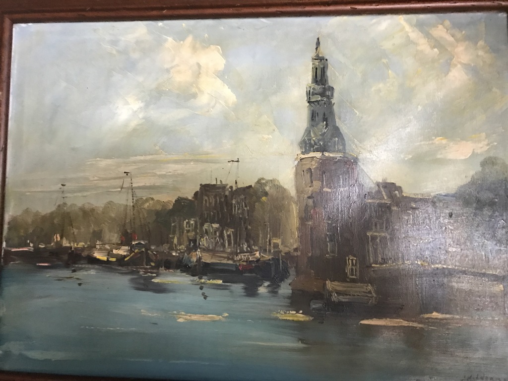 Jan Kelderman ( 1914 - 1990 ) - Olieverf op doek - Stadsgezicht Amsterdam kopen? Bied vanaf 90!