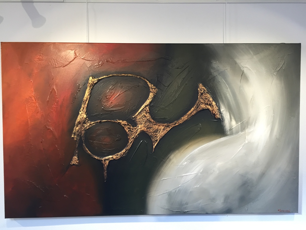 GENA GENADYJ TOP SCHILDERIJ  verkocht voor € 220!