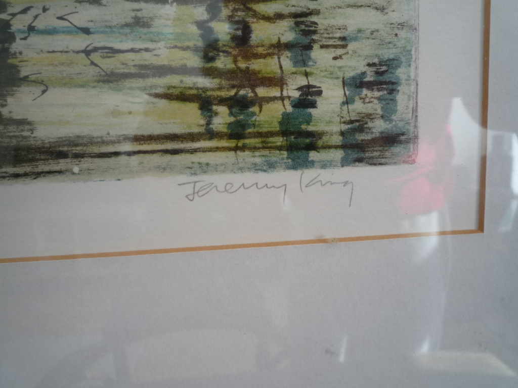 Jeremy King, White Cross Hotel river sc.,kleurenlitho 68/250 kopen? Bied vanaf 50!