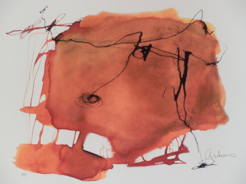 ARTURO   Zeefdruk   ABSTRACT   Handgesigneerd kopen? Bied vanaf 1!