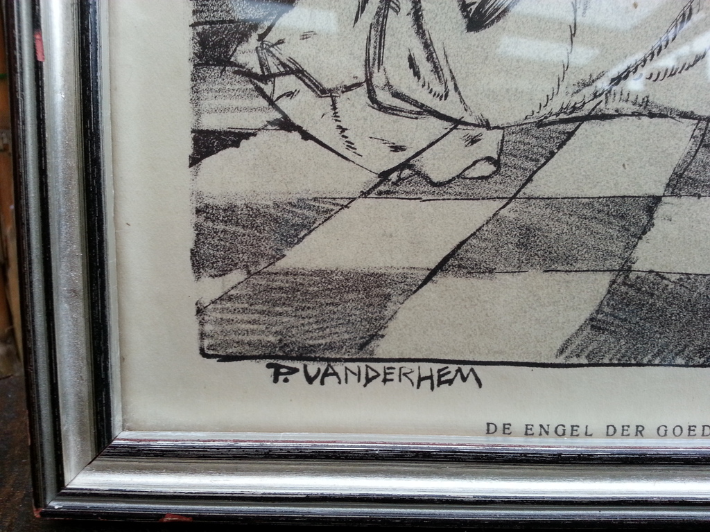 Piet van der Hem (1885-1961) - litho uit 1916, gesigneerd kopen? Bied vanaf 35!