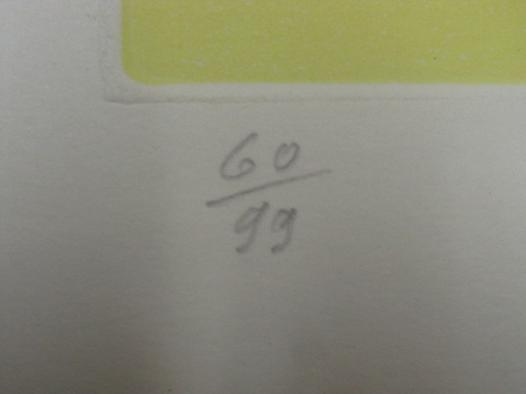 Giulio Turcato 1912-1995 - grondlegger FORMA1 - Lithografie "compositie" gesign  kopen? Bied vanaf 1!