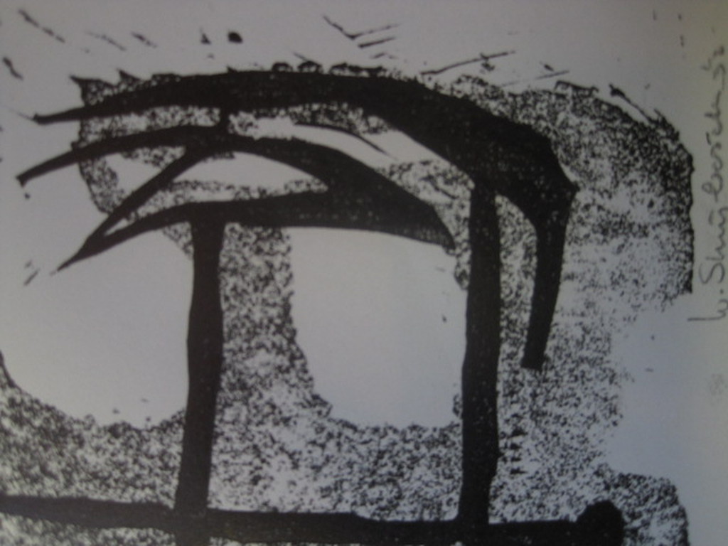 Wim Strijbosch (1928-1968)  originele houtsnede voor Creatie 1952  kopen? Bied vanaf 1!