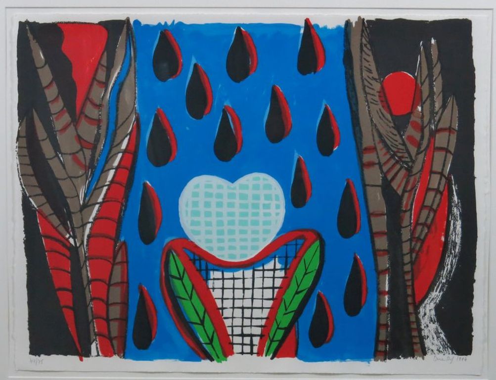 Dora Dolz: Litho, Zonder titel - Ingelijst kopen? Bied vanaf 50!