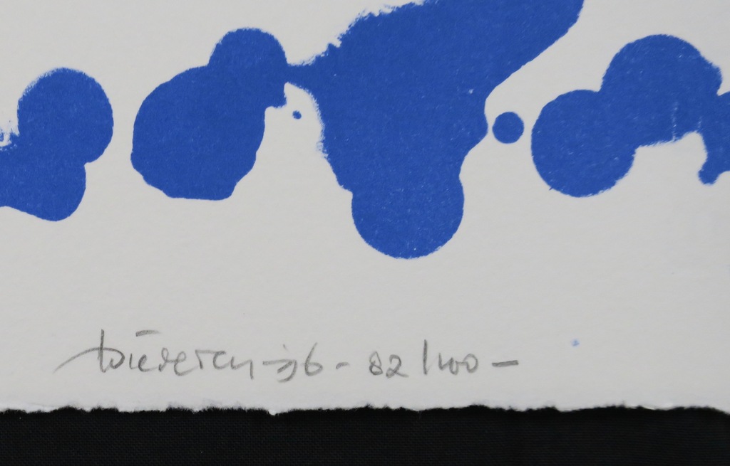 Jef Diederen: Litho, Zonder titel (zwart gezicht) kopen? Bied vanaf 35!