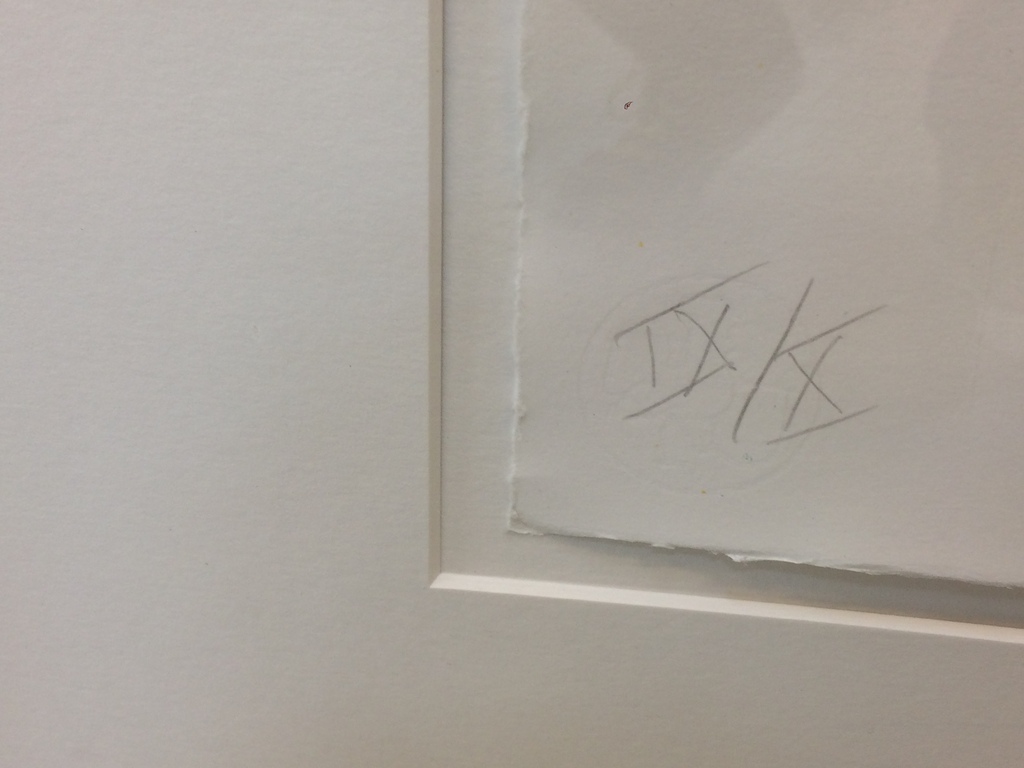 Jan Sierhuis, Naakt met fruitschaal, fraai ingelijste lithografie IX/X kopen? Bied vanaf 175!