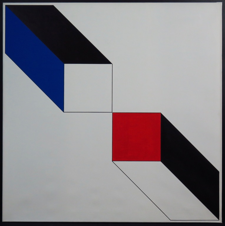 Wim Smits: Acryl op doek, Analytical system variations no. 62 kopen? Bied vanaf 100!