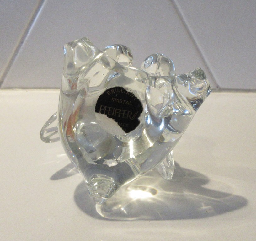 Pfeiffer Glas - Kristallen presse papier van een zittend olifantje kopen? Bied vanaf 15!