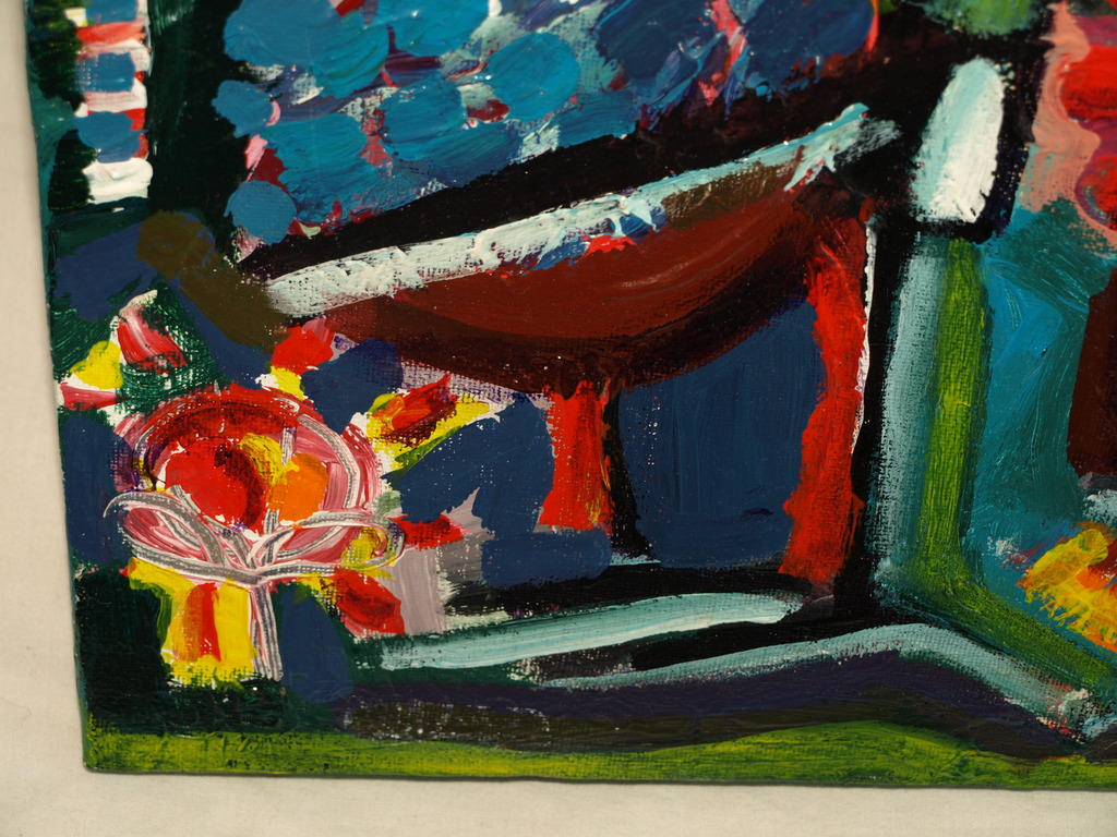 Jasper Banen (1962) – Acryl op doek – Abstract - Gesigneerd – 1999  kopen? Bied vanaf 65!