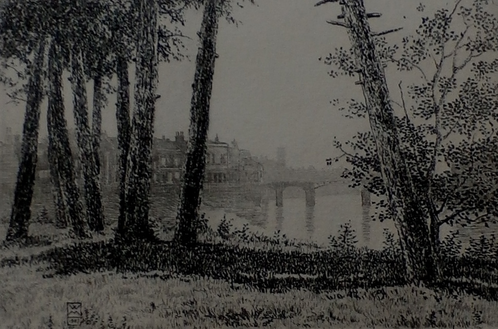 Wim van der Meij - ets - 1987 kopen? Bied vanaf 45!