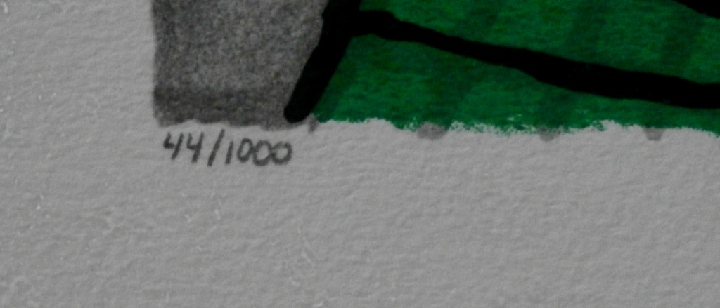 Corneille - ingelijste zeefdruk: Le voyage - 1995  kopen? Bied vanaf 110!