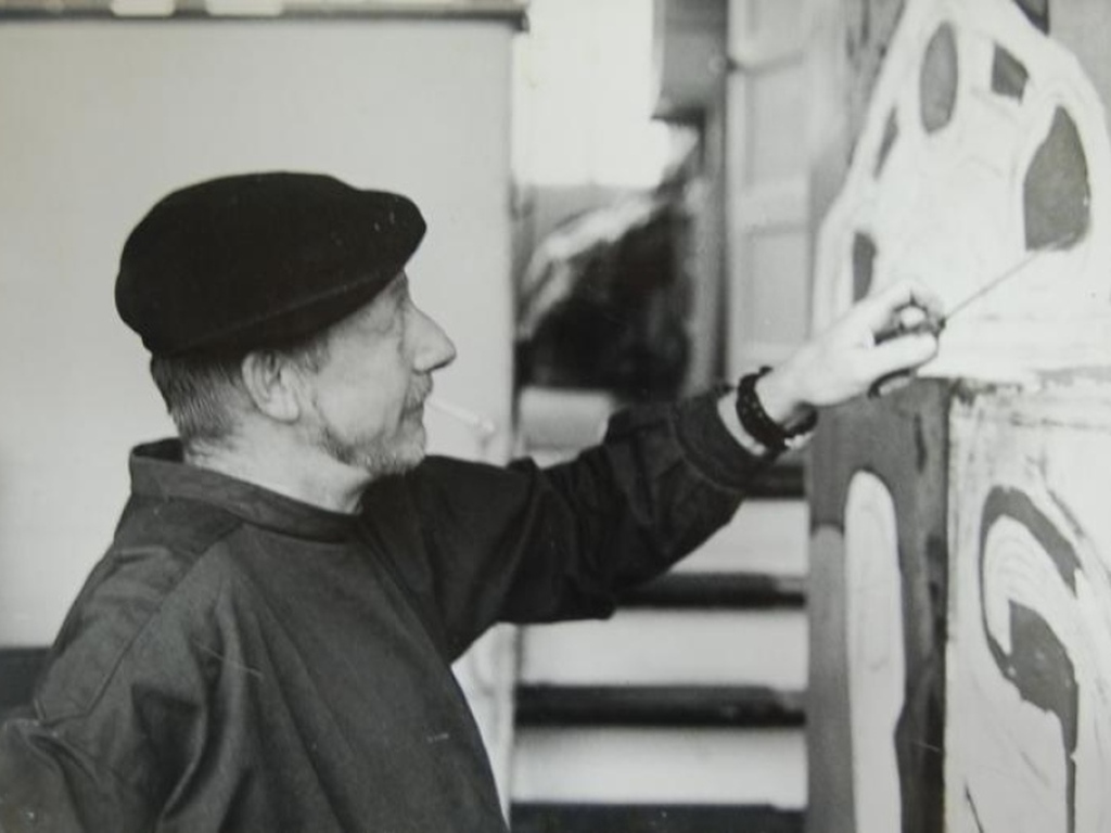 Laatste keer: Cees Kortlang - Abstract, ets kopen? Bied vanaf 40!