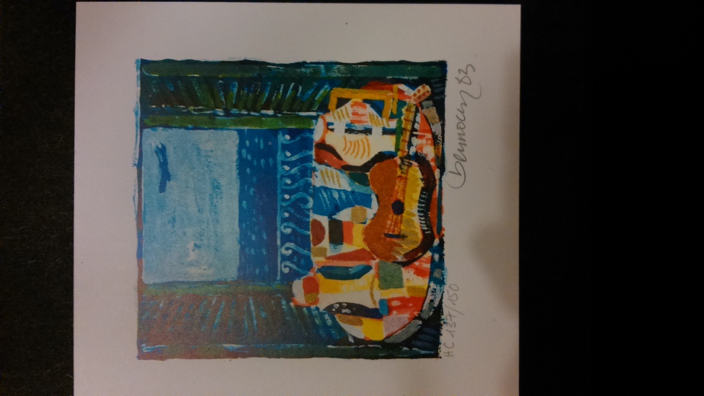 Miguel Berrocal, 3 kleurenlitho's, Torso, Koning, Stilleven kopen? Bied vanaf 45!