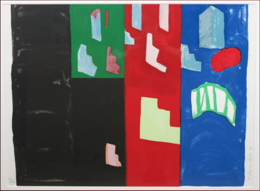 Cees Dolk: Litho, Tulpen en zo 3 - Ingelijst kopen? Bied vanaf 35!