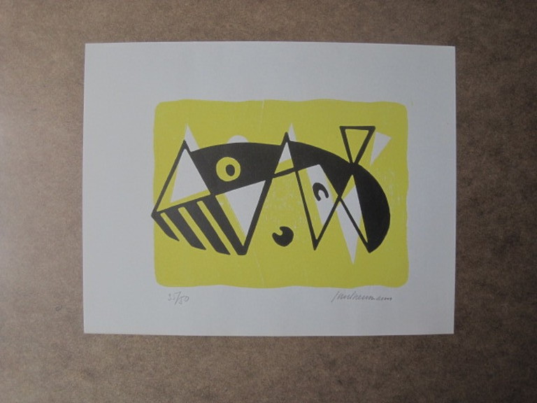 Juul Neumann 1919-1997 - steendruk 35/50  kopen? Bied vanaf 1!