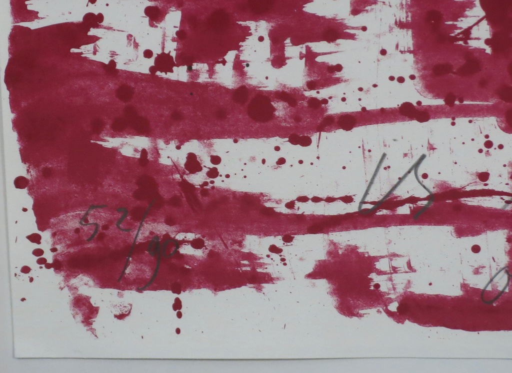 Michael Tedja: Litho, Is money the measurement of everything - Ingelijst (Groot) kopen? Bied vanaf 100!