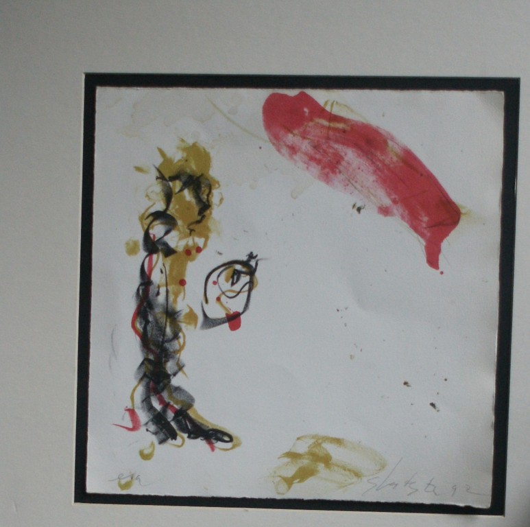 Ger Lataster - zeefdruk - hand gesigneerd - 1992 - laatste kans, lagere prijs! verkocht voor € 75!