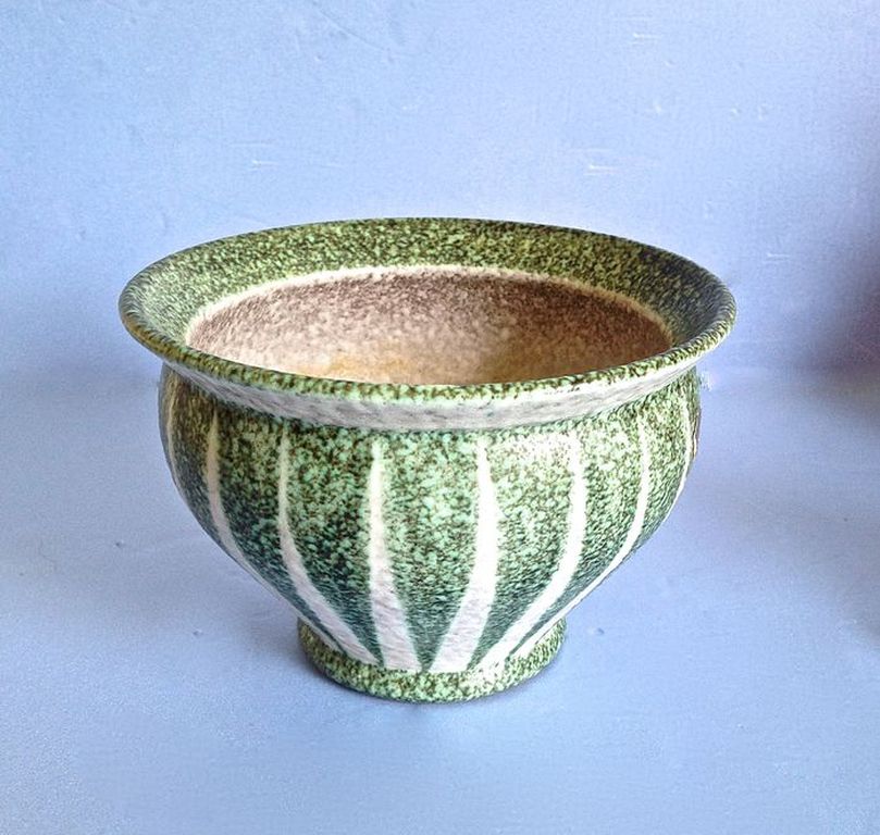 Ruscha cachepot decor 'Zebra'  100/2  - 1950's kopen? Bied vanaf 9!