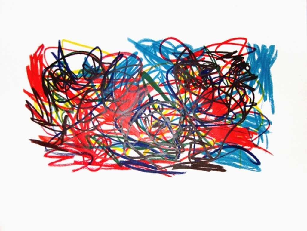 Appel : Geh durch den Spiegel lithografie verkocht voor € 93!