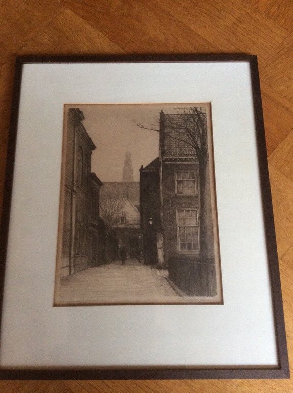 Johannes Josseaud 1880-1935 Ets  kopen? Bied vanaf 60!