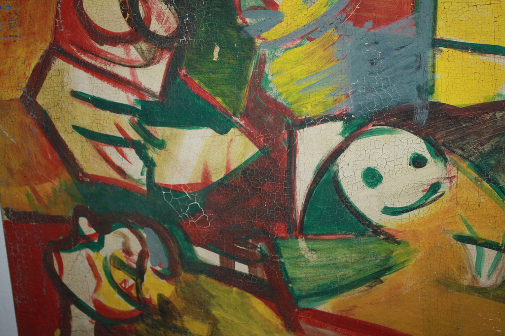 ZELDZAAM WERK ABSTRACT BART de GRAAFF kopen? Bied vanaf 1!