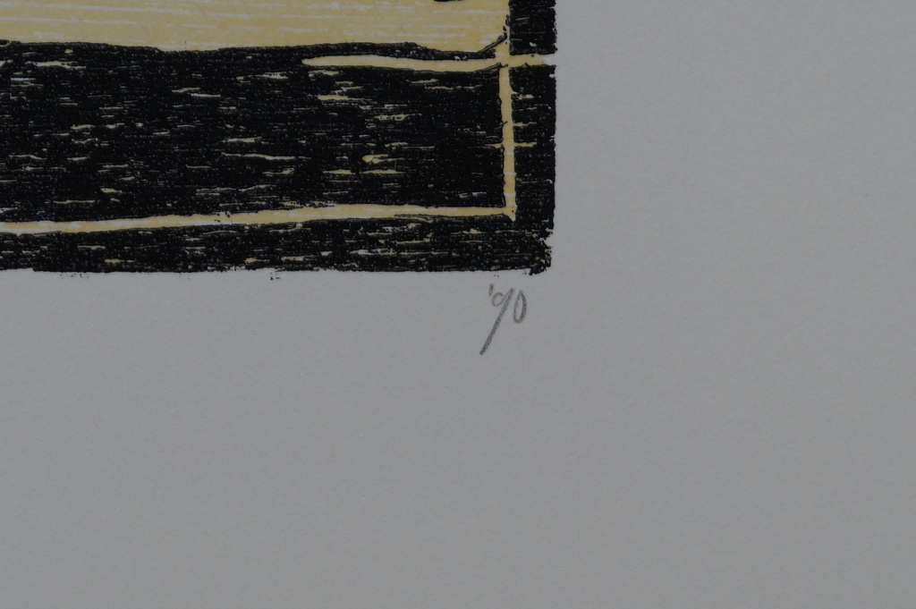 Diana van Hal - drie gesigneerde linosnedes - gelijke oplagenummers - 1990 kopen? Bied vanaf 25!