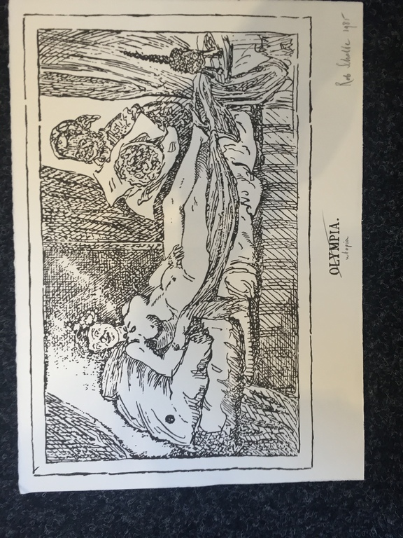 Rob Scholte   zeefdruk/ litho   Utopia/Olympia1985 kopen? Bied vanaf 1!