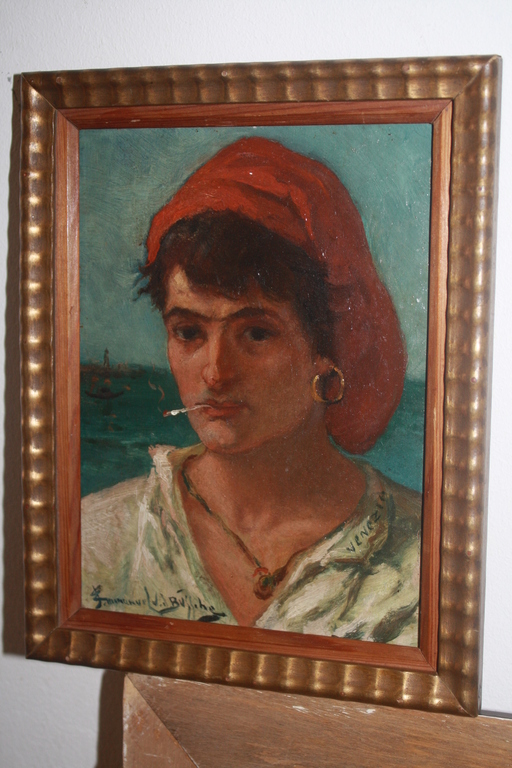 JOSEPH van de Bussche 1837 - 1908 - ITALIAANSE VISSERSJONGEN kopen? Bied vanaf 80!