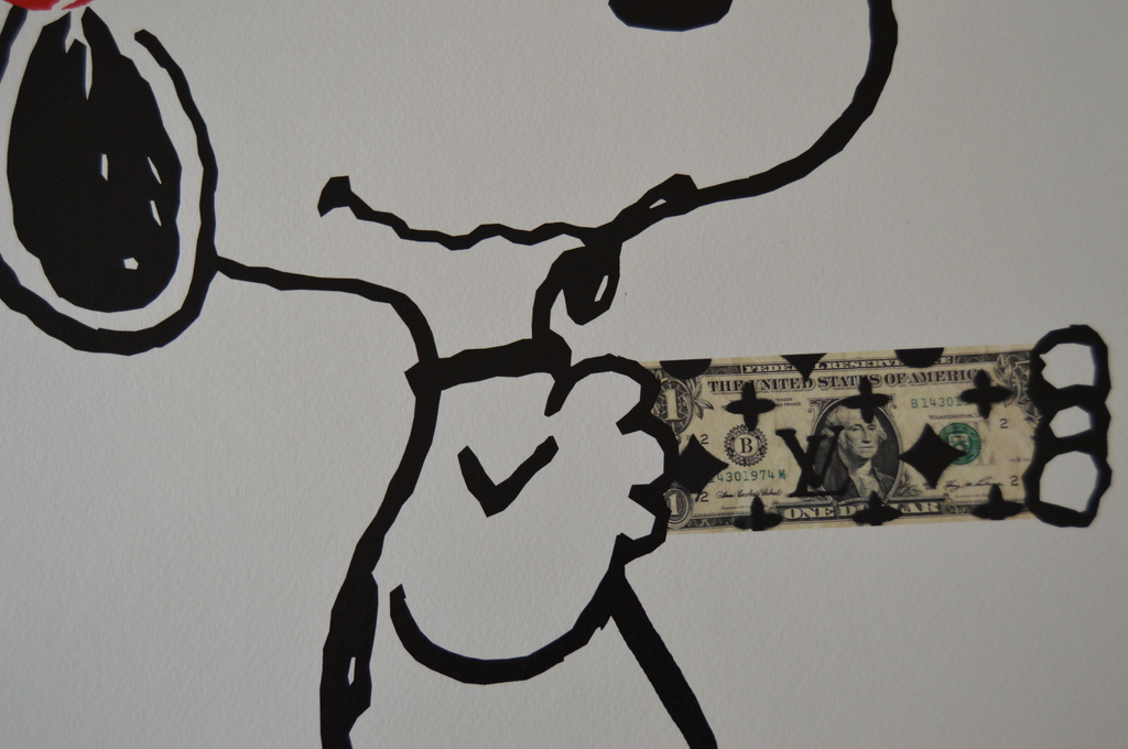 DEATH NYC: 'Snoopy' - Artist Proof - met COA kopen? Bied vanaf 29!