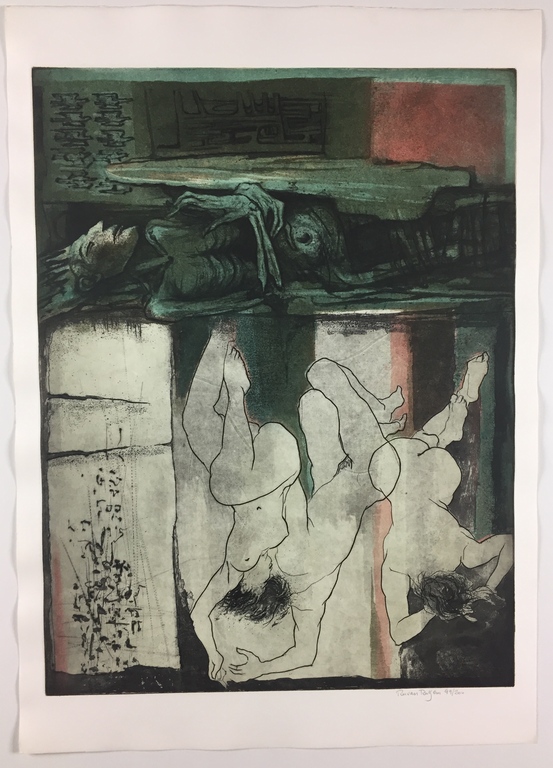 Ru van Rossem, ets, 'Tombe', 1982 kopen? Bied vanaf 149!