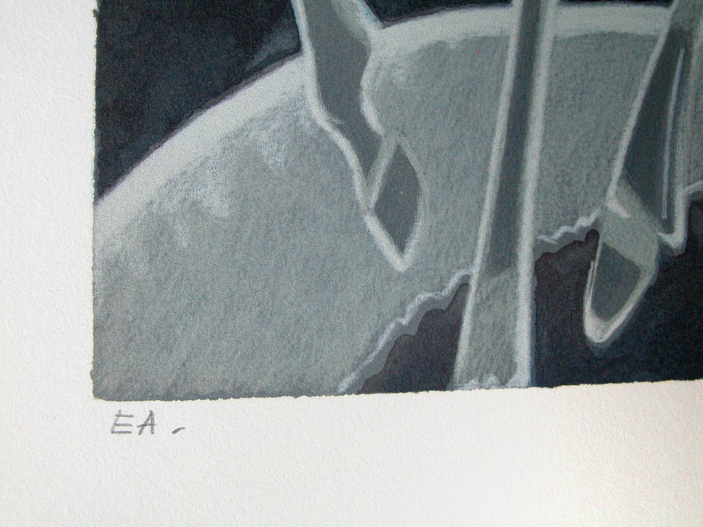 Albert Zavaro, 'Chevauchee Nocturneâ�� â�� originele lithografie, gesigneerd kopen? Bied vanaf 49!