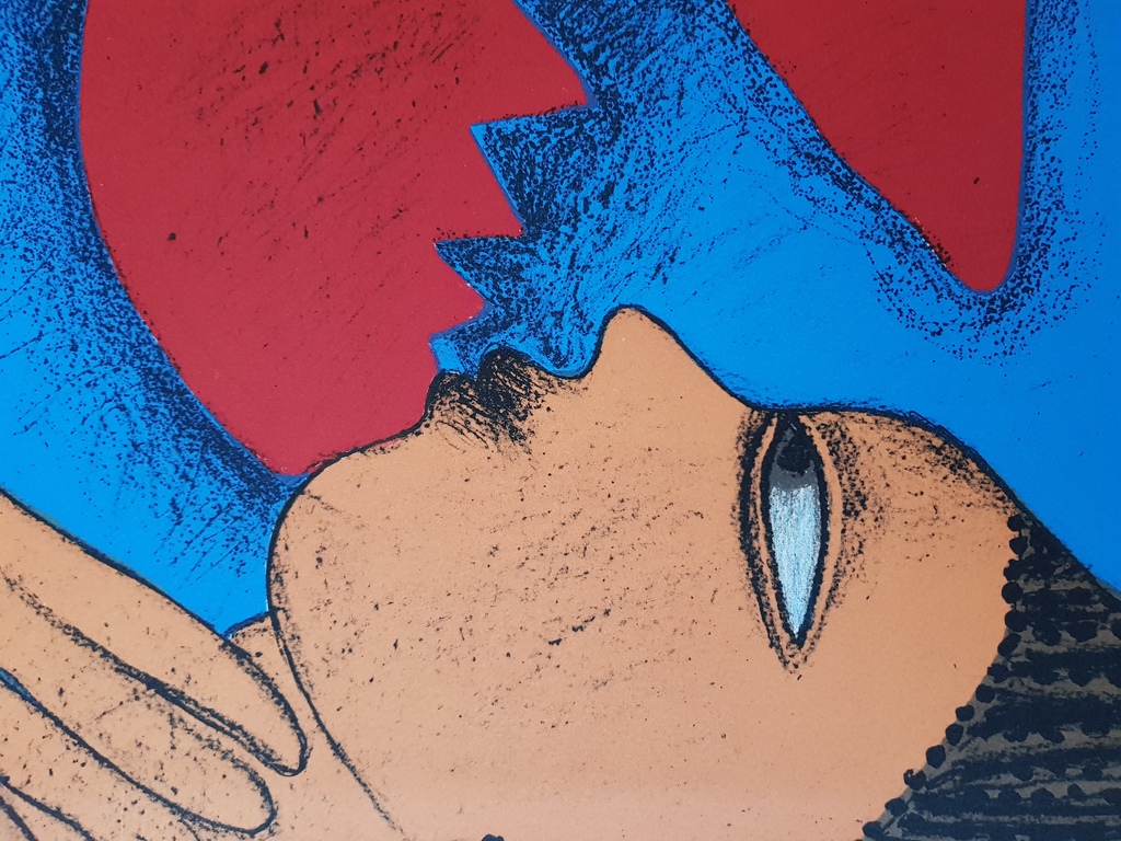 Corneille (1922-2010) - zeefdruk 14/25, gesigneerd en '95 kopen? Bied vanaf 150!