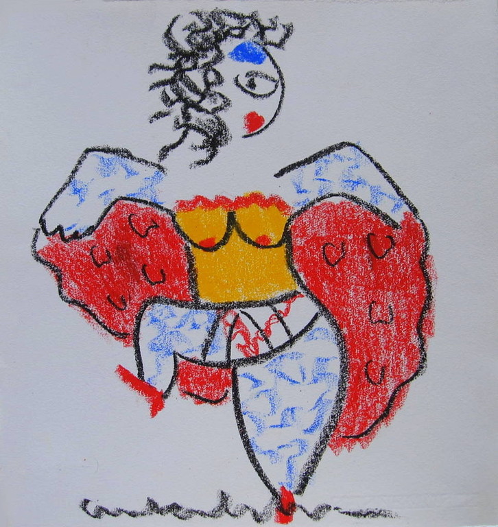 -:| Heyboer, Anton - Drieluik Pastelkrijt |:- kopen? Bied vanaf 295!