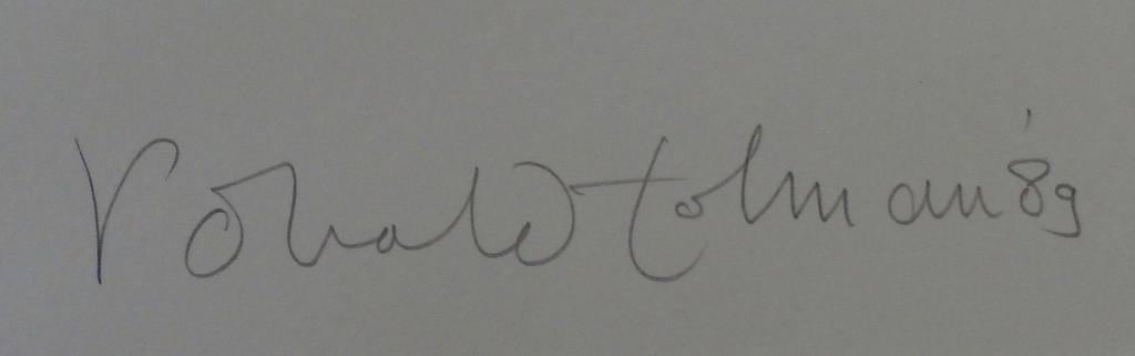 Ronald Tolman - Litho - Dansend paar - 1989 kopen? Bied vanaf 100!